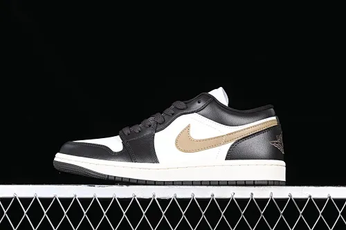 All categories Air Jordan Jordan series basketball shoes Air Jordan 1 Low G version pure original Air Jordan 1 Low AJ1 Joe 1 white coffee color low-top cultural casual sneakers DC0774-200